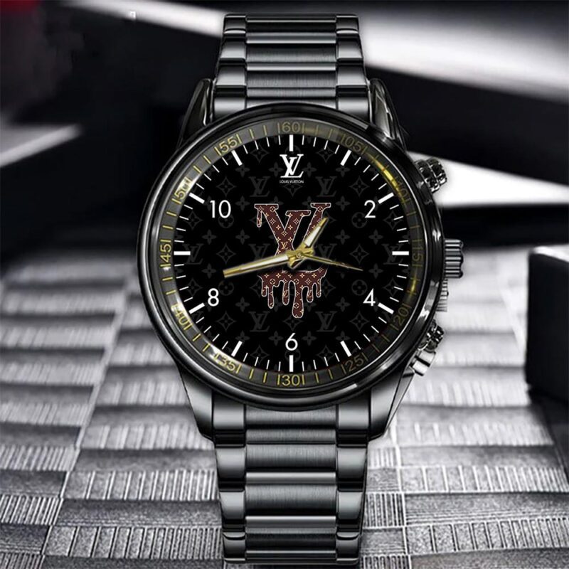 LV Luxury Black Fashion Sport Watch BWL1035 1