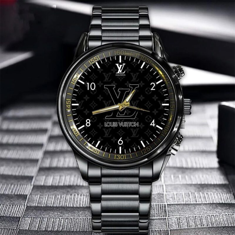 LV Luxury Black Fashion Sport Watch BWL1038 1