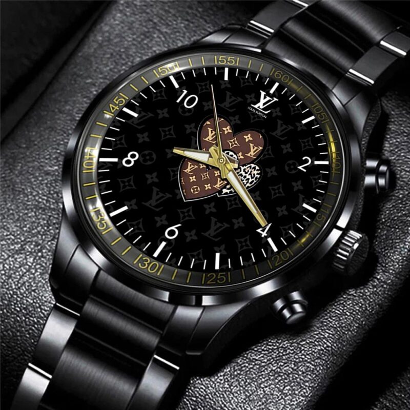 LV Luxury Black Fashion Sport Watch BWL1042