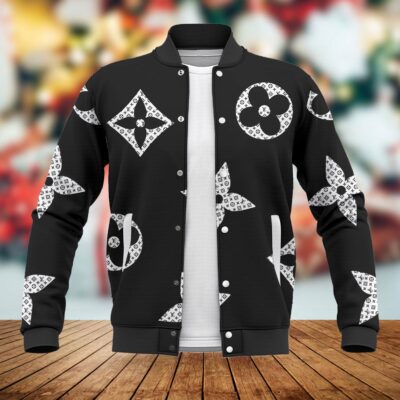LV Luxury Brand Baseball Jacket Varsity Jacket BJV1012