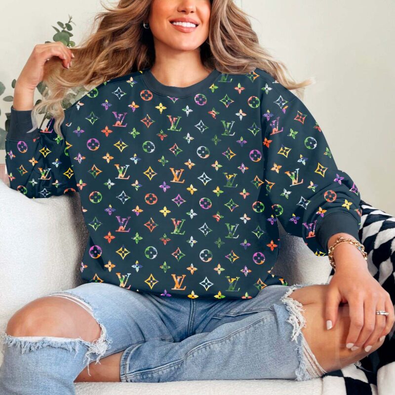 LV Monogram Luxury Unisex Sweatshirt USL1274