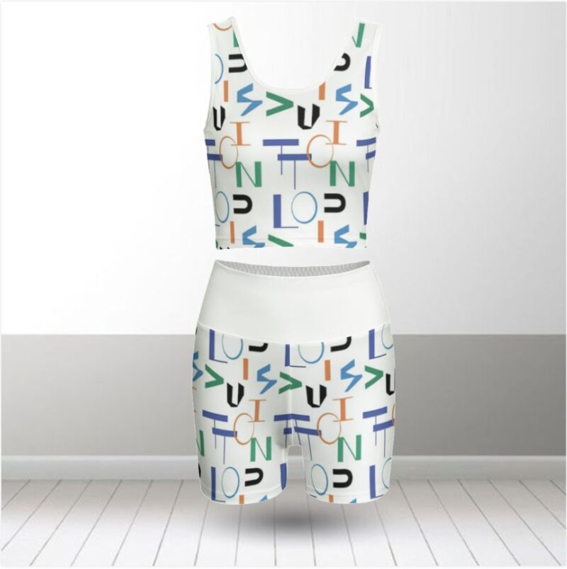 Louis Vuitton Summer Women Sport Bra Yoga Set Running Outfit SBY1017