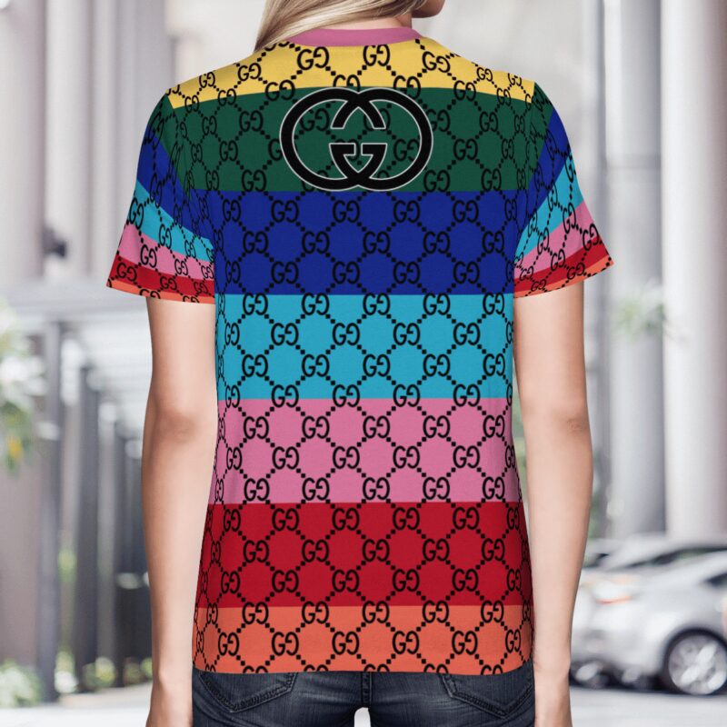 Gucci Combo Unisex T Shirt Short Limited Luxury Outfit CTS1004 2