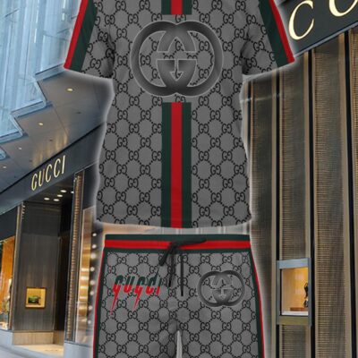 Gucci Combo Unisex T-Shirt & Short Limited Luxury Outfit CTS1005