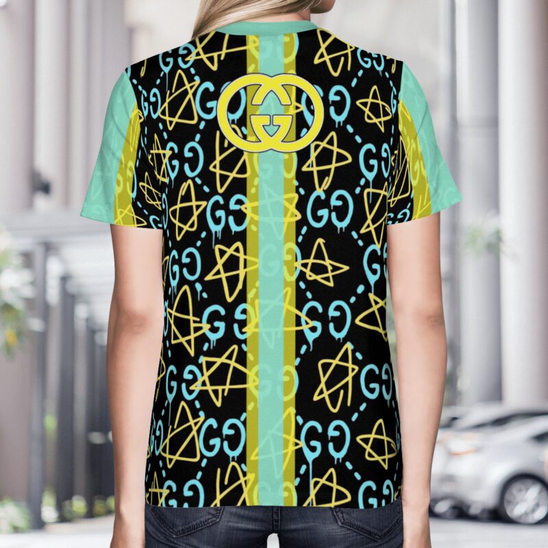 Gucci Combo Unisex T Shirt Short Limited Luxury Outfit CTS1006 2