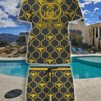 Gucci Combo Unisex T-Shirt & Short Limited Luxury Outfit CTS1008
