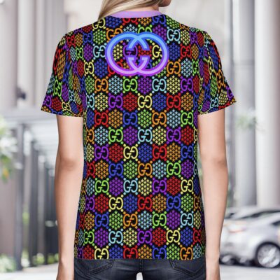 Gucci Combo Unisex T Shirt Short Limited Luxury Outfit CTS1010 2