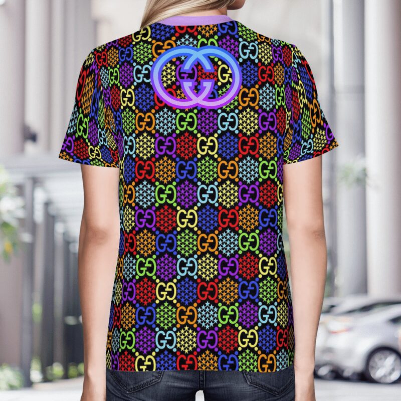 Gucci Combo Unisex T Shirt Short Limited Luxury Outfit CTS1010 2