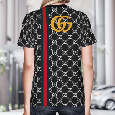Gucci Combo Unisex T Shirt Short Limited Luxury Outfit CTS1011 2