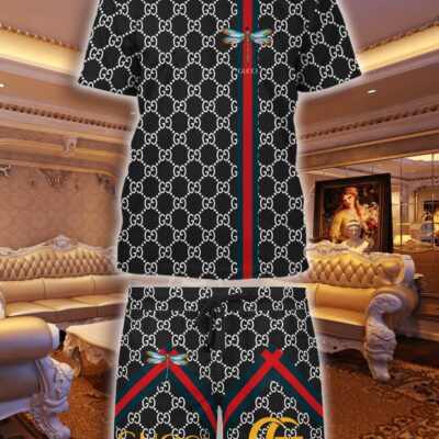 Gucci Combo Unisex T-Shirt & Short Limited Luxury Outfit CTS1011