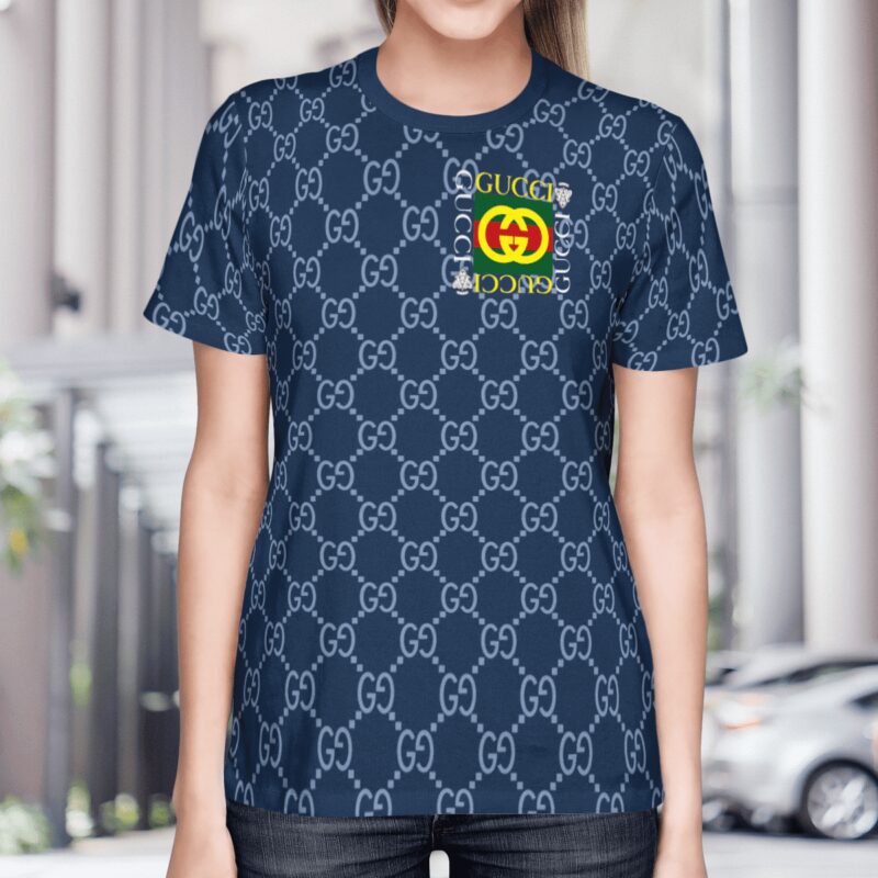 Gucci Combo Unisex T Shirt Short Limited Luxury Outfit CTS1017 3