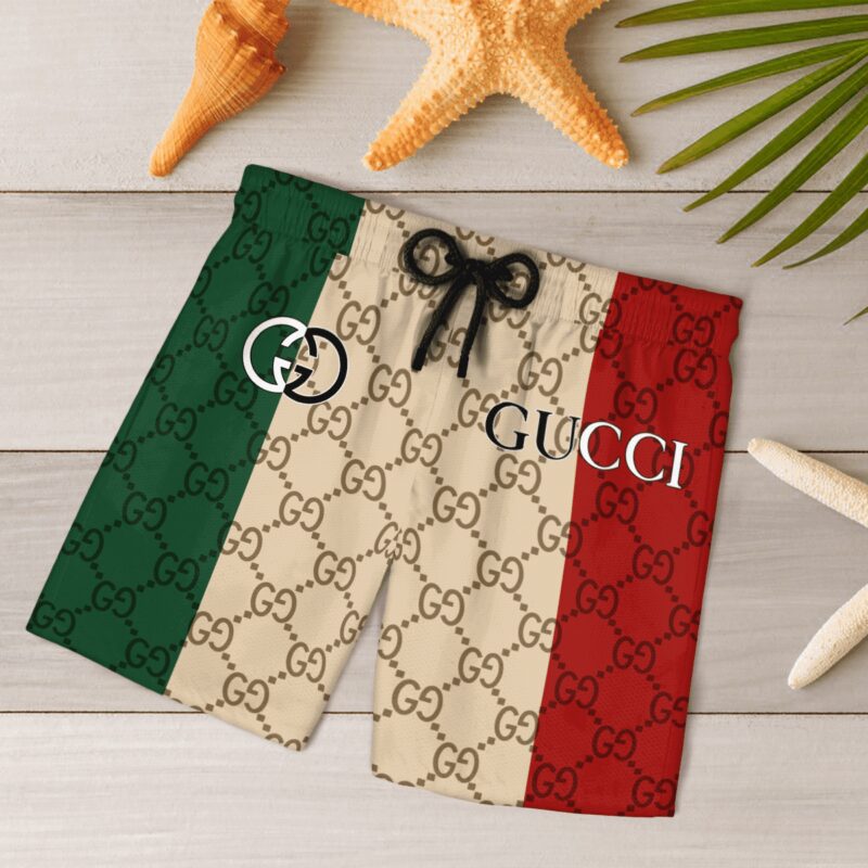 Gucci Combo Unisex T Shirt Short Limited Luxury Outfit CTS1018 1