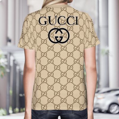 Gucci Combo Unisex T Shirt Short Limited Luxury Outfit CTS1018 2