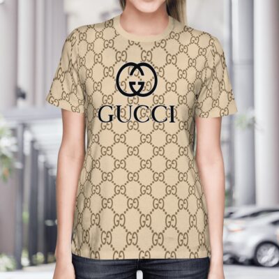 Gucci Combo Unisex T Shirt Short Limited Luxury Outfit CTS1018 3