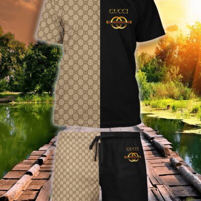 Gucci Combo Unisex T-Shirt & Short Limited Luxury Outfit CTS1025