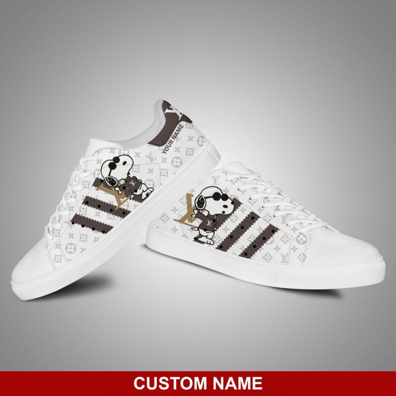 LV Cartoon Snoopy Personalized Skate Shoes SKS1004 1