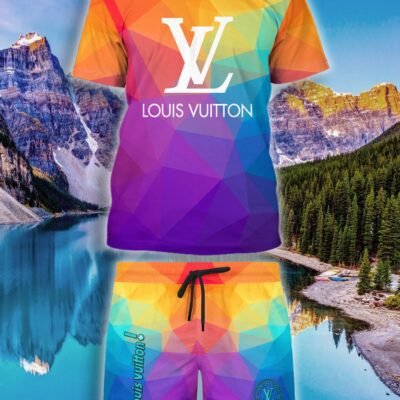 LV Combo Unisex T-Shirt & Short Limited Luxury Outfit CTS1036