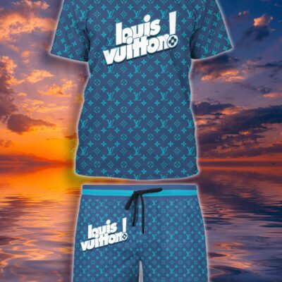 LV Combo Unisex T-Shirt & Short Limited Luxury Outfit CTS1047