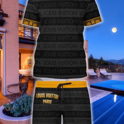 LV Combo Unisex T-Shirt & Short Limited Luxury Outfit CTS1056