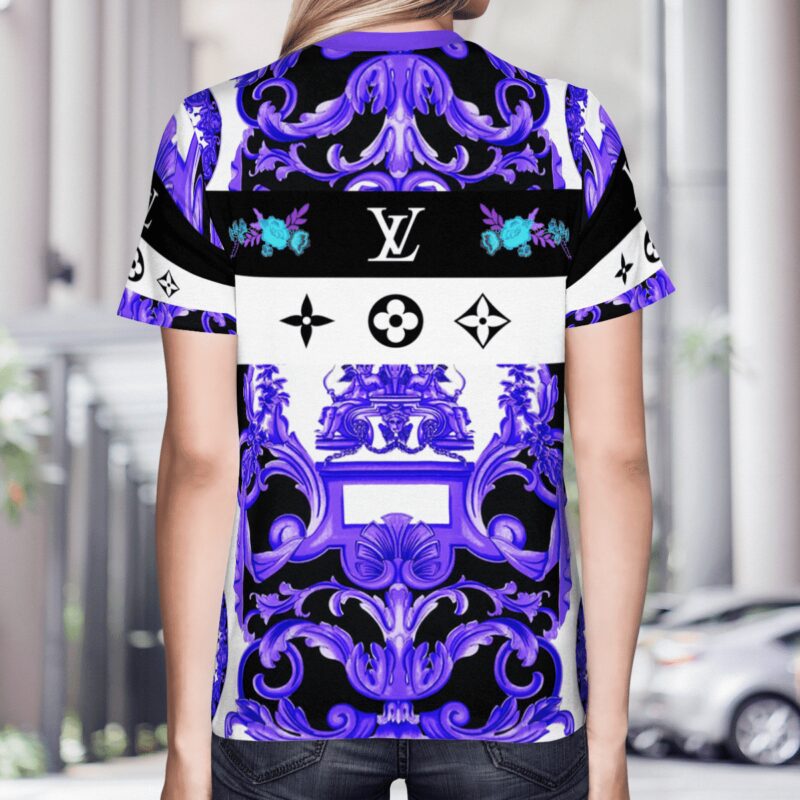 LV Combo Unisex T Shirt Short Limited Luxury Outfit CTS1057 2