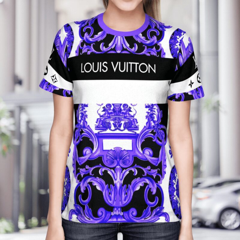 LV Combo Unisex T Shirt Short Limited Luxury Outfit CTS1057 3