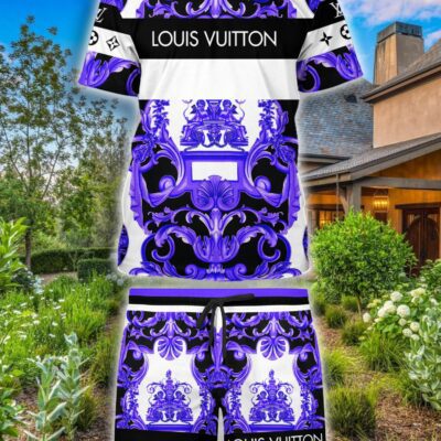 LV Combo Unisex T-Shirt & Short Limited Luxury Outfit CTS1057