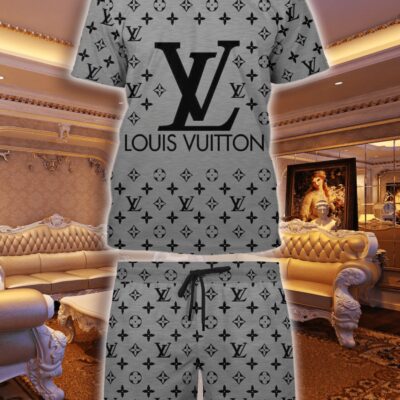 LV Combo Unisex T-Shirt & Short Limited Luxury Outfit CTS1064