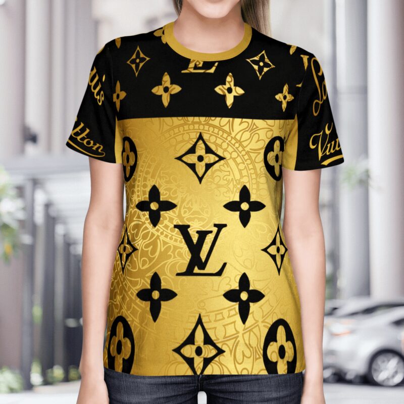 LV Combo Unisex T Shirt Short Limited Luxury Outfit CTS1065 2