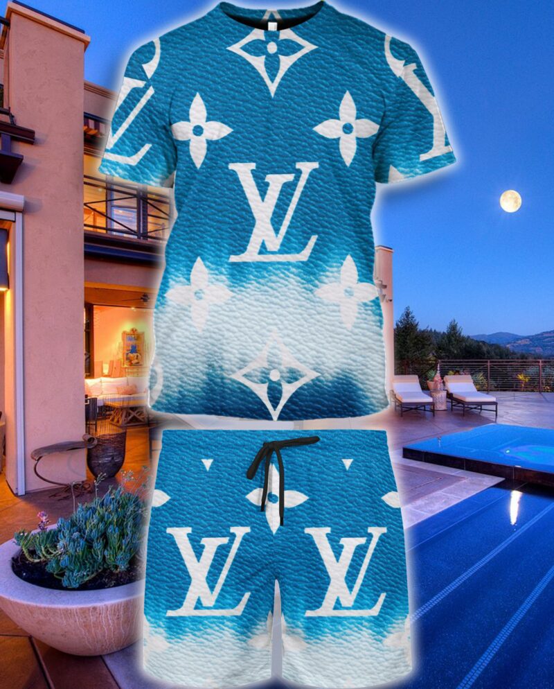 LV Combo Unisex T-Shirt & Short Limited Luxury Outfit CTS1066