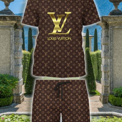 LV Combo Unisex T-Shirt & Short Limited Luxury Outfit CTS1069