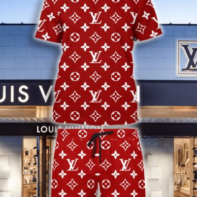 LV Combo Unisex T-Shirt & Short Limited Luxury Outfit CTS1070