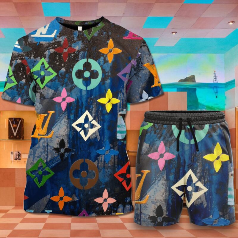 LV Combo Unisex T Shirt Short Limited Luxury Outfit CTS1076 2