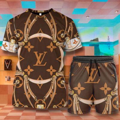 LV Combo Unisex T Shirt Short Limited Luxury Outfit CTS1078 2