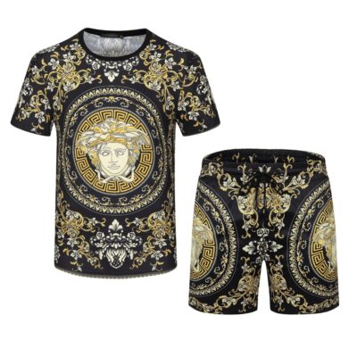 Versace Combo Unisex T-Shirt & Short Limited Luxury Outfit CTS1119