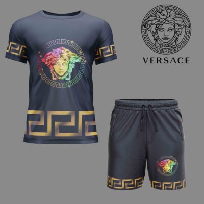 Versace Combo Unisex T-Shirt & Short Limited Luxury Outfit CTS1123
