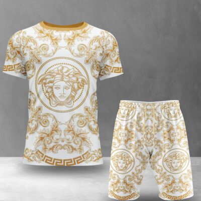 Versace Combo Unisex T-Shirt & Short Limited Luxury Outfit CTS1124