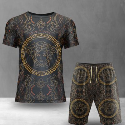 Versace Combo Unisex T-Shirt & Short Limited Luxury Outfit CTS1125