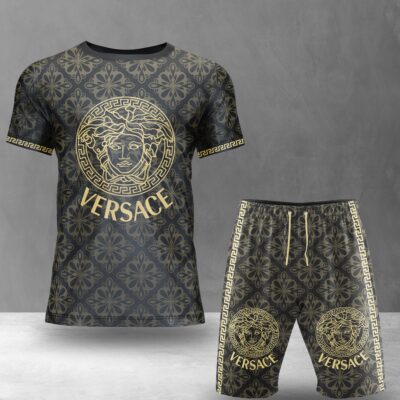 Versace Combo Unisex T-Shirt & Short Limited Luxury Outfit CTS1130