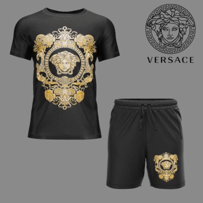 Versace Combo Unisex T-Shirt & Short Limited Luxury Outfit CTS1117
