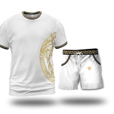 Versace Combo Unisex T-Shirt & Short Limited Luxury Outfit CTS1140