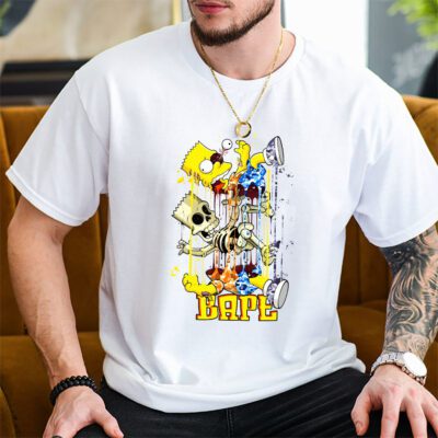 Bart Simpson Bape Unisex T-Shirt TAT5408 2 Bart Simpson Bape Unisex T Shirt TAT5408 2
