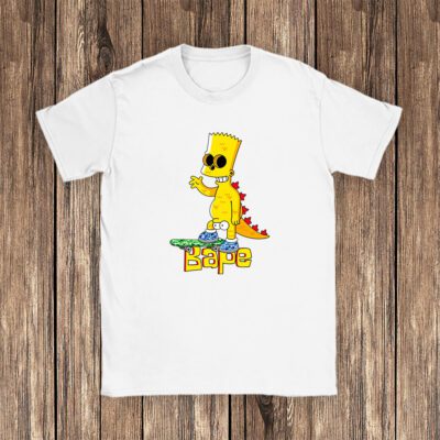 Bart Simpson Bape Unisex T-Shirt TAT5410 1 Bart Simpson Bape Unisex T Shirt TAT5410 1
