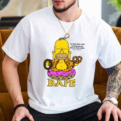 Bart Simpson Bape Unisex T-Shirt TAT5411 2 Bart Simpson Bape Unisex T Shirt TAT5411 2