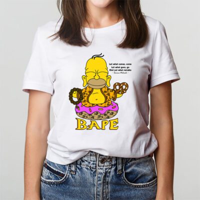 Bart Simpson Bape Unisex T-Shirt TAT5411 3 Bart Simpson Bape Unisex T Shirt TAT5411 3