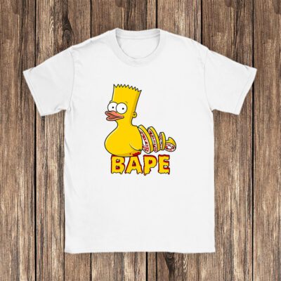 Bart Simpson Bape Unisex T-Shirt TAT5412 1 Bart Simpson Bape Unisex T Shirt TAT5412 1
