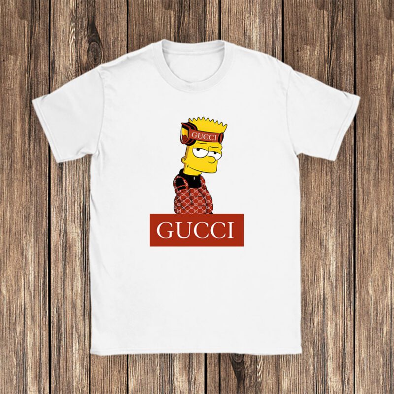 Bart Simpson Gucci Unisex T Shirt Cotton Tee TAT14285 1