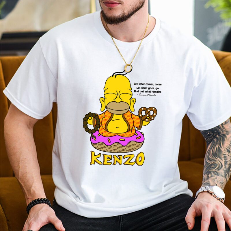 Bart Simpson Kenzo Unisex T Shirt TAT5416 2