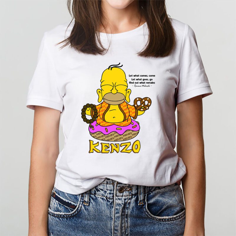 Bart Simpson Kenzo Unisex T Shirt TAT5416 3