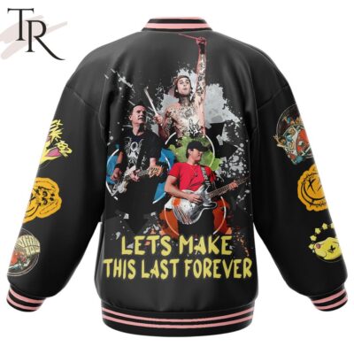 Blink 182 Lets Make This Last Forever Baseball Jacket TBJ1014 2