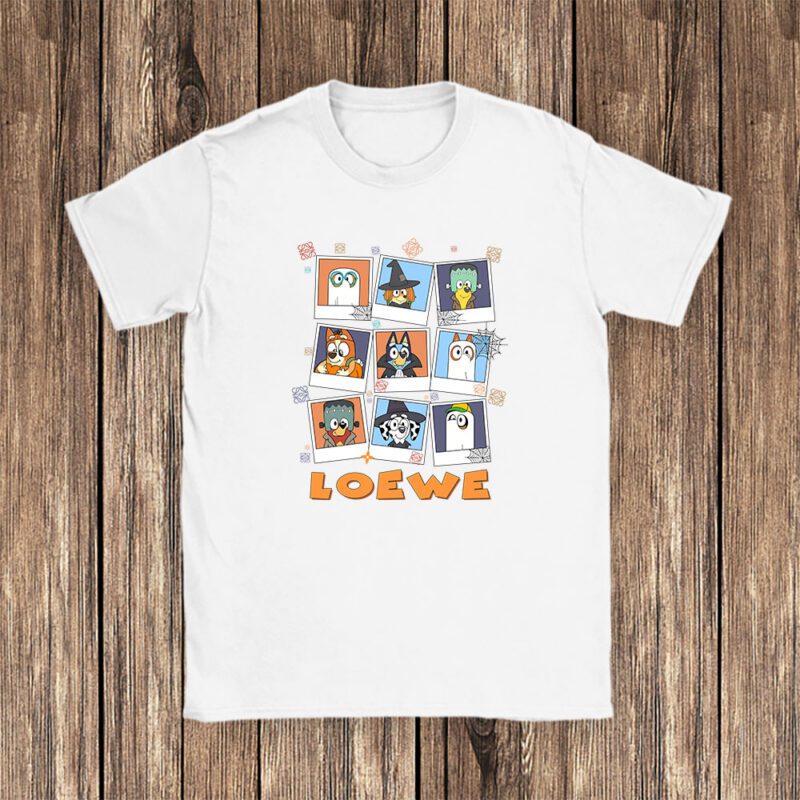 Bluey Happy Halloween Loewe Unisex T Shirt Cotton Tee TAT9268 1